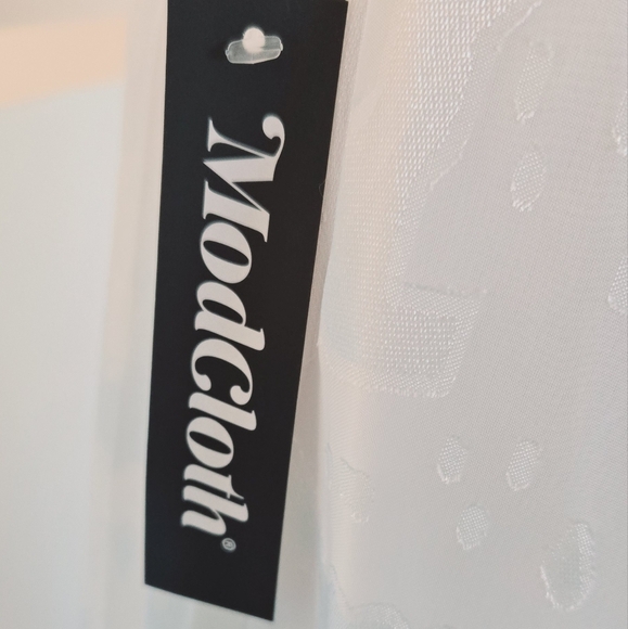 🏷️Hutch X Anthropology Luciana White Jacquard Twist Knot Maxi Dress Size 8 - Picture 9 of 13